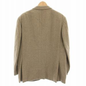 BURBERRY LONDON テーラードジャケット シングル カシミヤ BB7 ベージュ A1D81-612-46 /YT MU