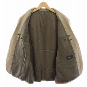 BURBERRY LONDON テーラードジャケット シングル カシミヤ BB7 ベージュ A1D81-612-46 /YT MU