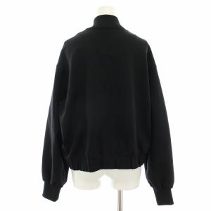 The Row ジップアップジャケット シルク XS ブラック 2091-K106