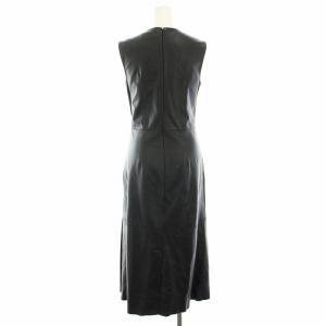 JOSEPH デムリーナッパレザードレス Demry Nappa Leather Dress ワンピース ロング ノースリーブ