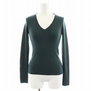 ニット カットソー 長袖 38 緑 グリーン /AN9 BM