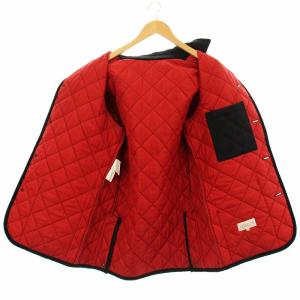 MACKINTOSH PHILOSOPHY MACKINTOSHPHILOSOPHY H1F87-682-08 キルティングコート 中わた ステンカラー ウール 38 黒 ブラック /KU