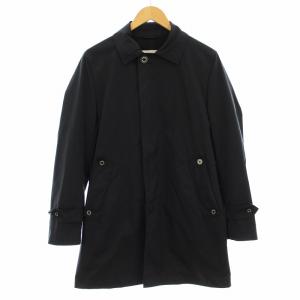 H1C30-511-29 スプリングコート ステンカラーコート 38 紺 ネイビー /KU BM