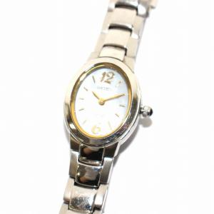 腕時計 ソーラー シェル文字盤 シルバーカラー V110-0AW0 /KH MU