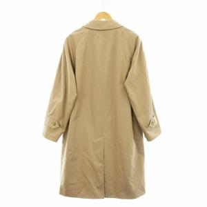 BURBERRY LONDON ステンカラーコート ロング ウールライナー カシミヤ混 裏地ノバチェック ベージュ /KU MU