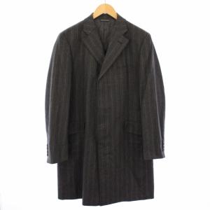 チェスターコート ストライプ アウター L グレー MR39382 /TK MU