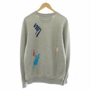 PAUL SMITH マーカーペン Marker Pen エンブロイダリースウェットシャツ スウェット トレーナー プルオーバー