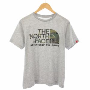 S/S Camouflage Logo Tee Tシャツ カットソー 半袖 ロゴ M グレー NT31932