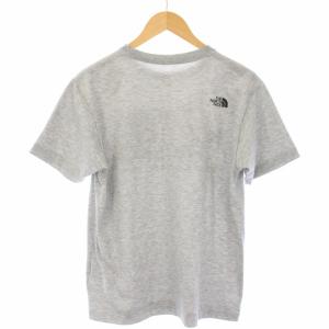 THE NORTH FACE S/S Camouflage Logo Tee Tシャツ カットソー 半袖 ロゴ M グレー NT31932