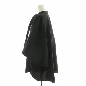 CELFORD メタル釦チュニックブラウス シャツ 七分袖 F ブラック CWFB224067 /NQ MU