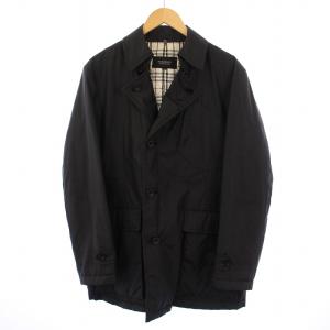 中綿コート 裏地ノバチェック M 黒 BMP47-131-09 /BM MU