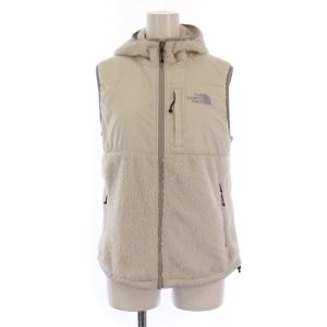 DENALI VEST ベスト ジャケット ジップアップ フード ナイロン切替 M 白 NAW45004