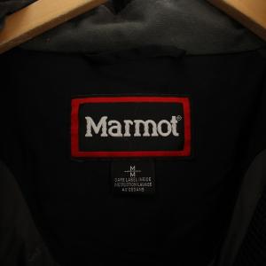 MARMOT NEVER WINTER DOWN JACKET ダウンジャケット ジップアップ フード ナイロン M
