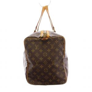 LOUIS VUITTON モノグラム サックスプール45 ボストンバッグ ブラウン M41624