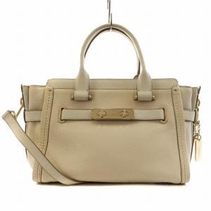 スワッガー ハンドバッグ ショルダーバッグ 2way レザー アイボリー 34816 /AN30 MU