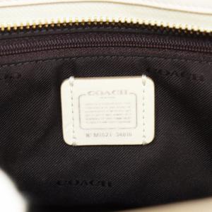 COACH スワッガー ハンドバッグ ショルダーバッグ 2way レザー アイボリー 34816 /AN30 MU