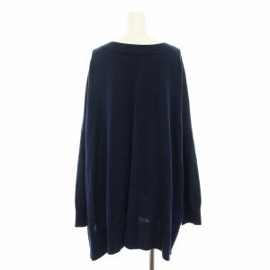 JOURNAL STANDARD 22SS ハイツイストコットンポンチョカーディガン Vネック 長袖 紺 ネイビー 22080400700010