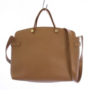 FURLA トートバッグ ショルダーバッグ 2WAY レザー ベージュ /BM MU