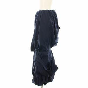 nagonstans 22AW ナイロンワッシャー リコンスとバルーンSK 470DA231-5700 ロング マキシ デザイン