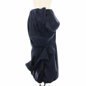 nagonstans 22AW ナイロンワッシャー リコンスとバルーンSK 470DA231-5700 ロング マキシ デザイン