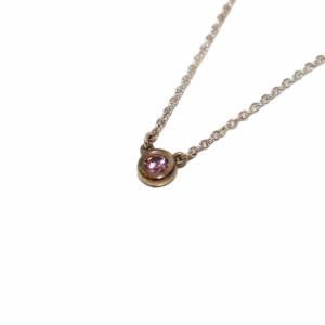 バイザヤード ピンクサファイア ネックレス 925