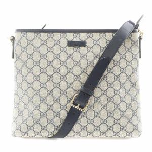 GGスプリーム ショルダーバッグ ベージュ ネイビー 388924