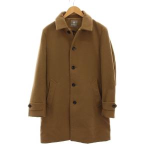テックメルトンステンカラーコート アウター L ブラウン 668-0111001 /YM MU