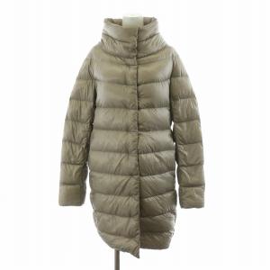 DORA  ダウンコート 40 ベージュ P10177D-12017-2600