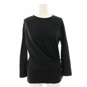 カットソー ギャザー XS ブラック 2154933