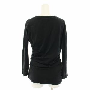 DRIES VAN NOTEN カットソー ギャザー XS ブラック 2154933