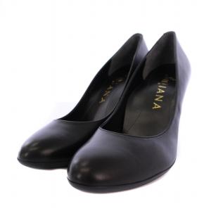 DIANA パンプス ハイヒール レザー 23 黒 /BM MU