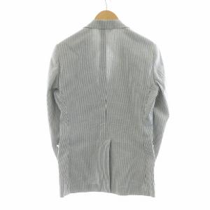 Brooks Brothers テーラードジャケット シングル ストライプ 36SHT ネイビー ホワイト 19-15-8310 /NQ