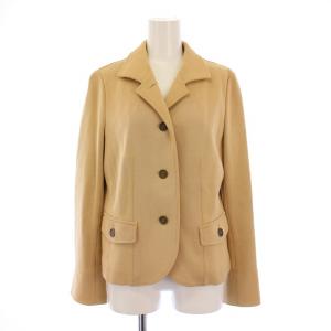 テーラードジャケット アウター シングル 裏地ノバチェック ストレッチ 2 ベージュ /BB MU