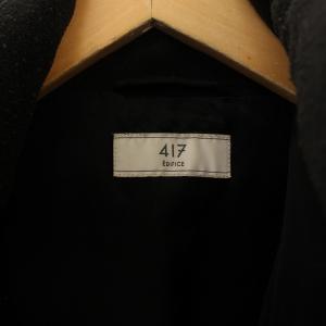 417byEDIFICE ダウンジャケット ジップアップ フード L 黒 17-011-312-3004-3-0 /BM MU