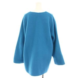 dama collection ニット セーター キーネック 長袖 タグ付き 2 青 ブルー 13660-01114 /YT MU