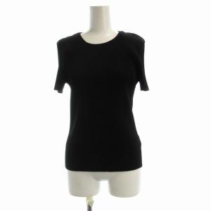 FETE カットソー プリーツ 長袖 03 黒 ブラック IF54FJ258 /RO MU