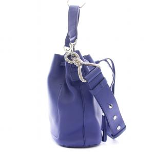 ALLSAINTS ショルダーバッグ レザー ブルー ネイビー /YM MU