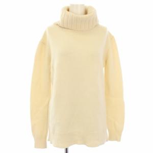 ニット セーター ウール カシミヤ混 長袖 タートルネック アイボリー 13080500421030 /TK