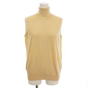 ノースリーブニット SL8S-557 タートルネック 3 ベージュ /G MU