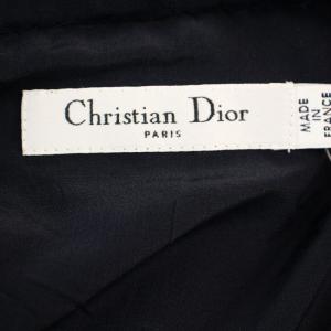 Christian Dior ノースリーブ ワンピース 1C21607A1602 34 ネイビー