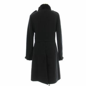 PRADA ミンクファー ロングコート 38 ブラック