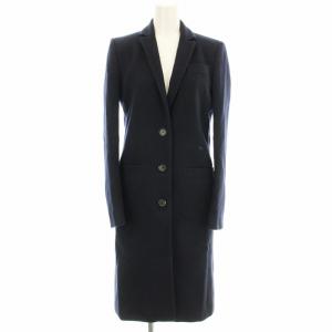 チェスターコート ネイビー S