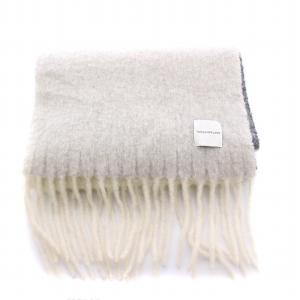 TOMORROWLAND マフラー ストール グレー 白 黄色 /YM BM