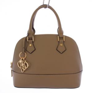 ハンドバッグ キーホルダー付き ベージュ /BM MU