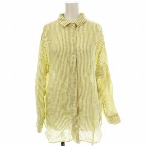 23SS LIBECO MY STANDARD リネン シャツ BL26SM0506 ストライプ 大きめ