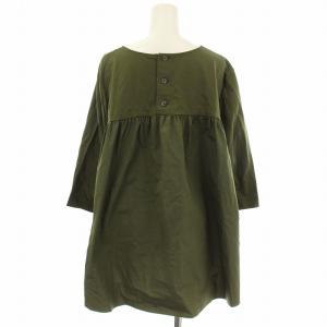 23区 22SS コットンツイルジャージー フレア プルオーバー KKWWNM0434 大きめサイズ シャツ カットソー