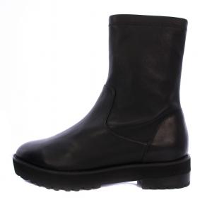 ショートブーツ レザー 24.5 黒 /BM BM