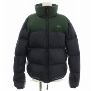 ダウンジャケット BF2460 ナイロン バイカラー 36 ネイビー 緑 /G MU