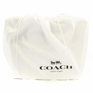 COACH トートバッグ ポーチ付き PVC ネイビー 紺 /G MU