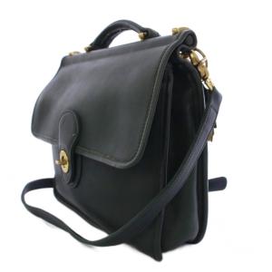 COACH オールドコーチ ショルダーバッグ 2WAY グリーン 9927
